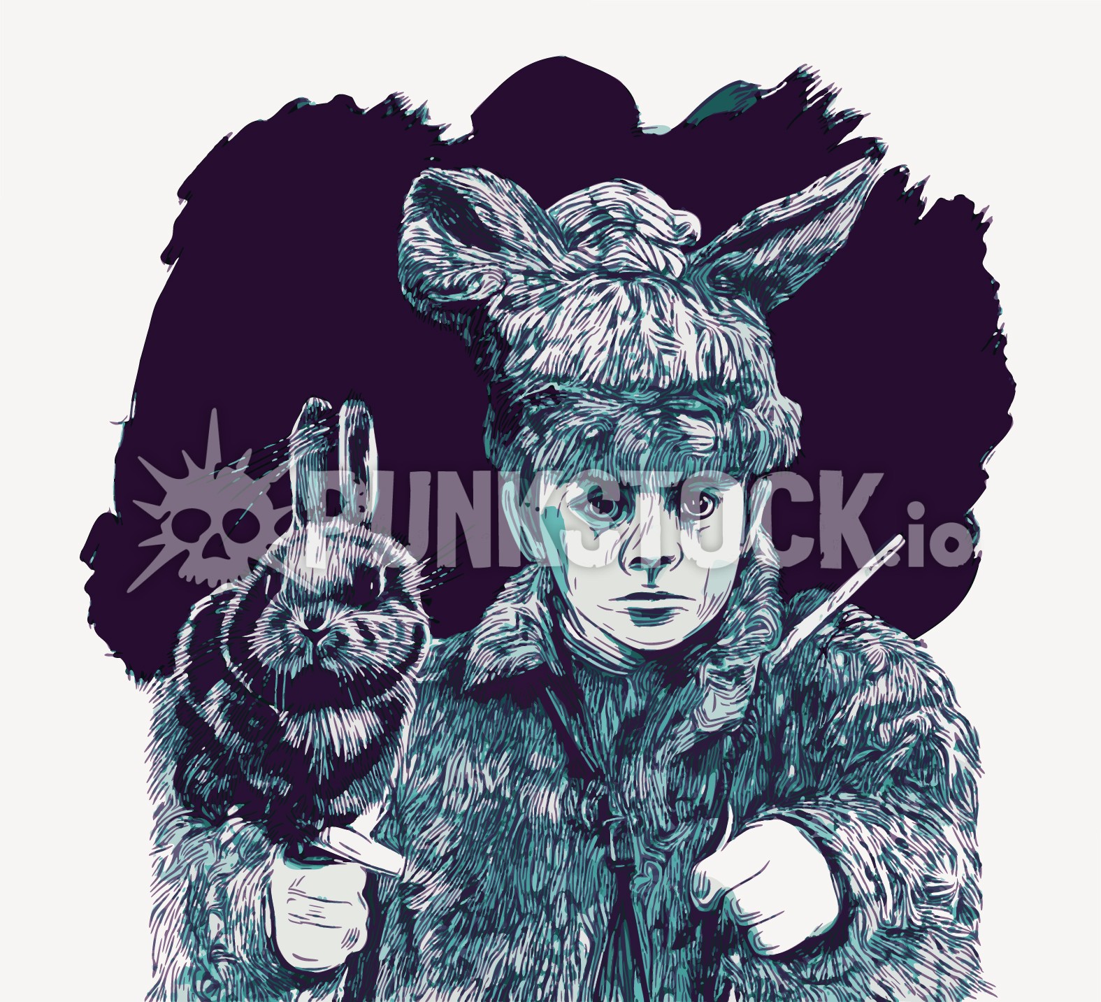 Boy kid costume vector graphic