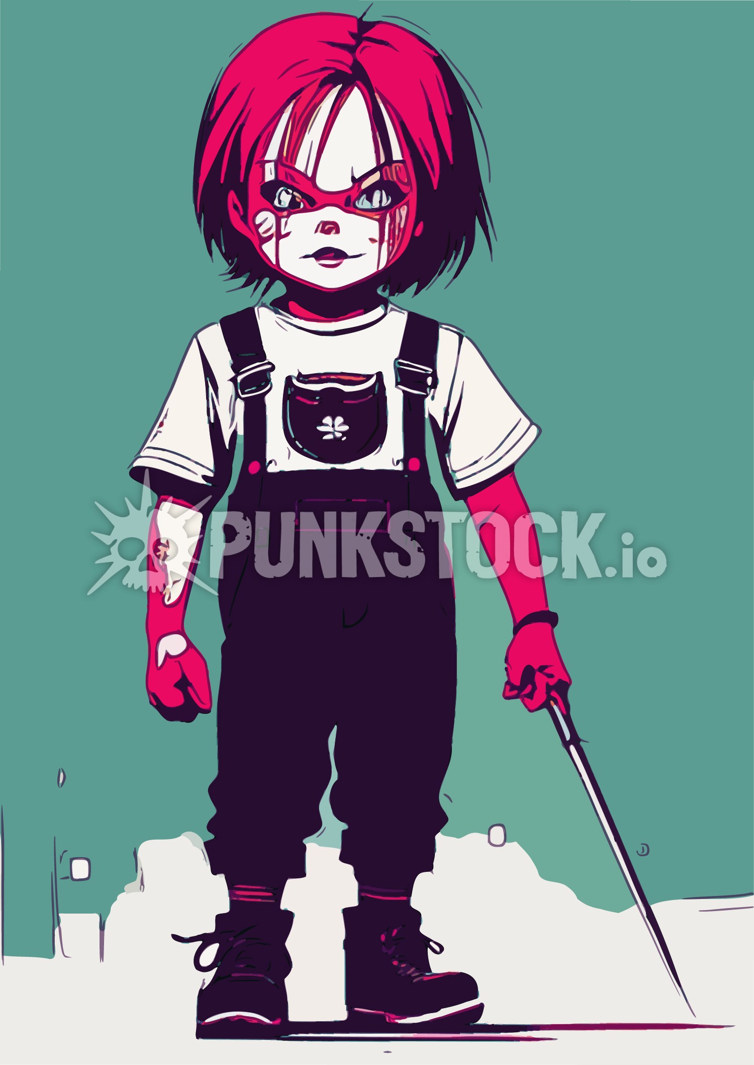 Child's play boy kid vector graphic