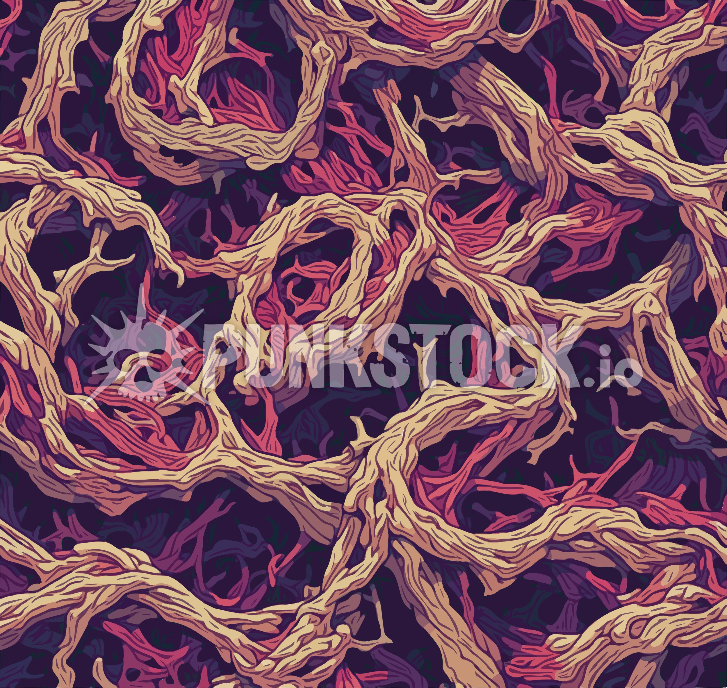 Pattern background gristle vector graphic