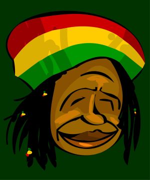 Rasta vector graphic