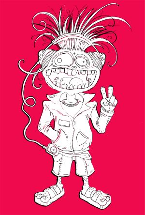 Troll vector graphic