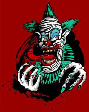 Klowm klowns vector graphic
