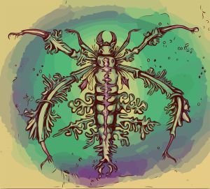 Bug vector graphic