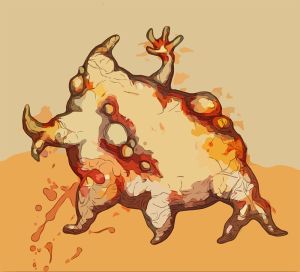 Fat vector graphic
