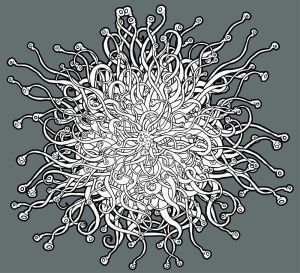 Line vector graphic
