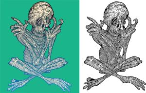 Sketch vector graphic