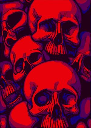Skull vector graphic