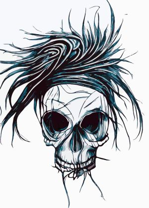 Skull vector illustration