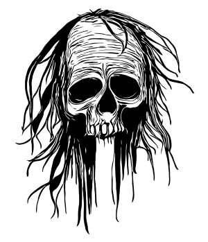 Skull vector graphic