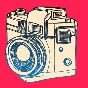 Camera vector graphic