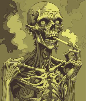 Zombie vector graphic