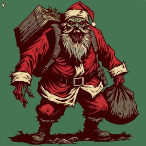 Santa vector graphic