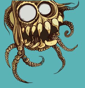Squid vector graphic