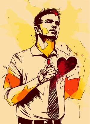 Man vector graphic