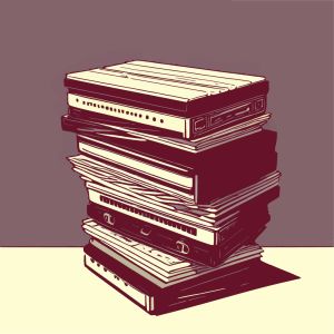 Casette vector graphic