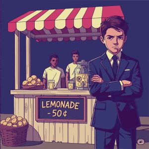 Lemonade vector graphic