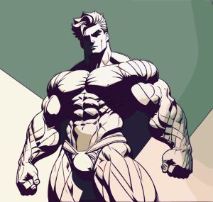 Man vector graphic