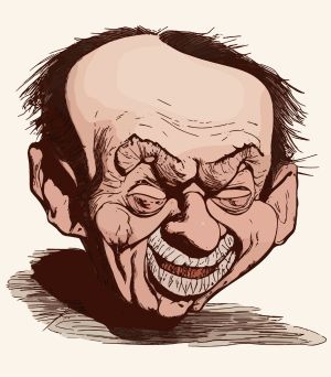 Head vector graphic