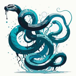 Snake vector graphic