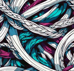 String vector graphic