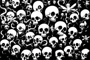 Black vector graphic