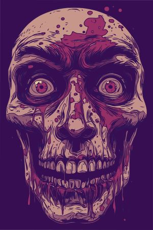Skull vector graphic