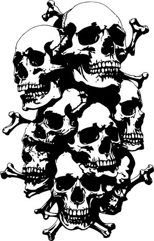 Skull vector graphic