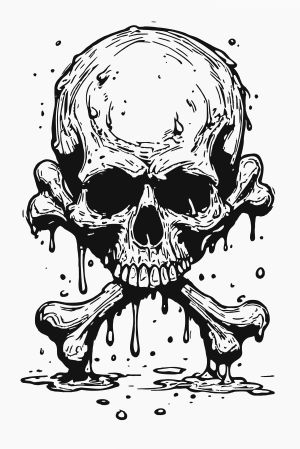 Skull vector graphic