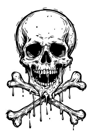 Skull vector graphic