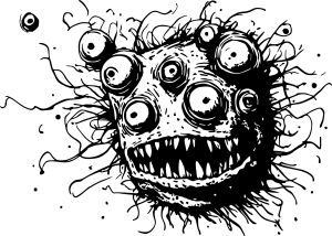 Eyes vector graphic