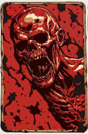 Red vector graphic