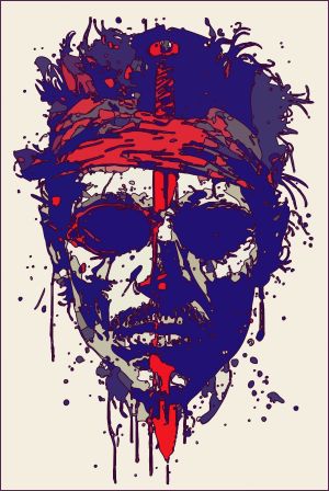 Headband vector graphic