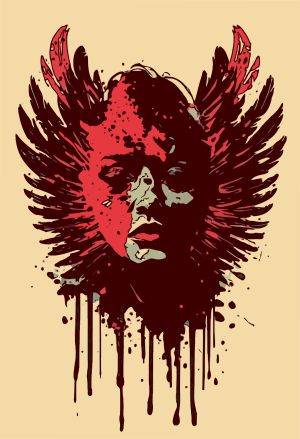 Woman vector graphic