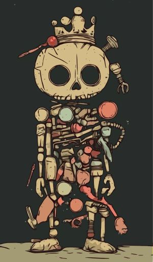 Figurine vector graphic