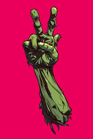 Zombie vector graphic